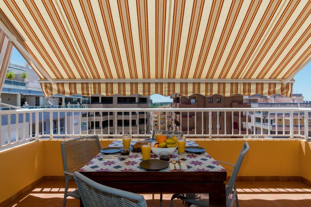 Duplex Penthouse With Terrace. Beach-Pool Canet d'En Berenguer Exteriör bild