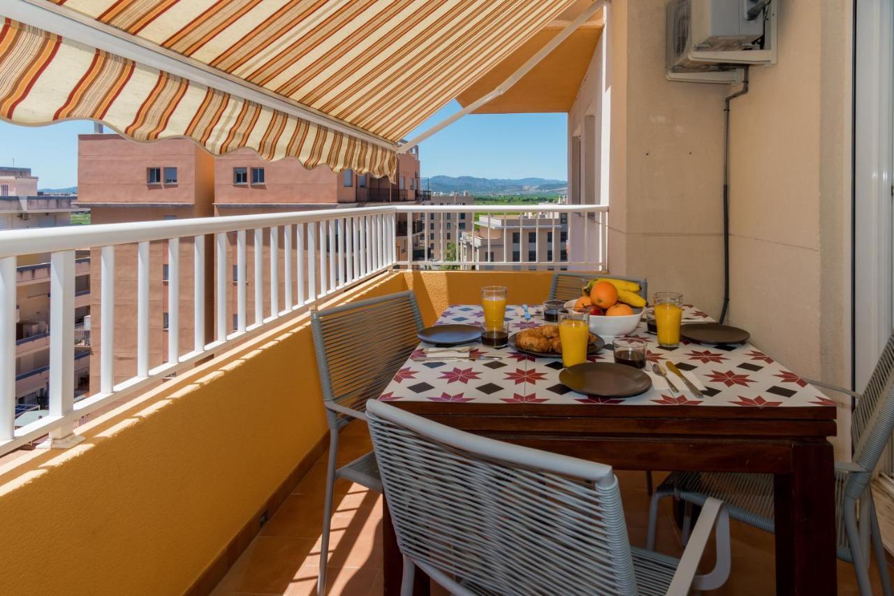 Duplex Penthouse With Terrace. Beach-Pool Canet d'En Berenguer Exteriör bild
