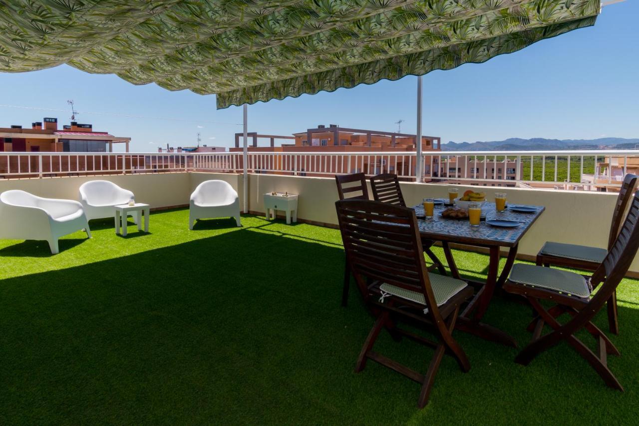 Duplex Penthouse With Terrace. Beach-Pool Canet d'En Berenguer Exteriör bild